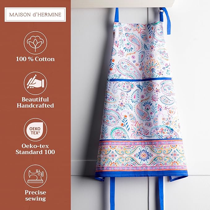 Maison d' Hermine 100% Cotton Apron
