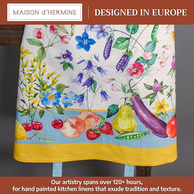Maison d' Hermine 100% Cotton Apron