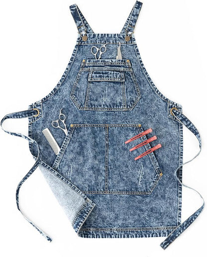 Jeanerlor - Cotton Tool Denim Work Apron