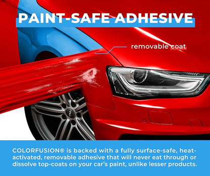 ColorFusion PPF by VViViD, Gloss Ultra Red Dry Apply PPF Vinyl Car Wrap Roll 10ft x 5ft