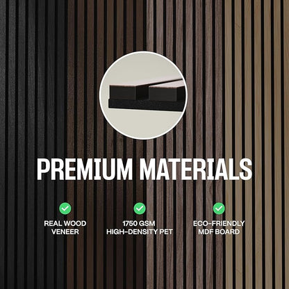 2-Pack Wood Panels for Wall