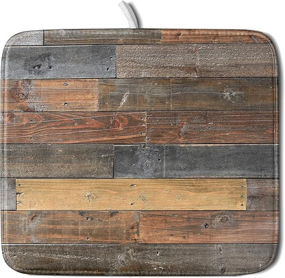 Giwawa Wood Grain Dish Drying Mat
