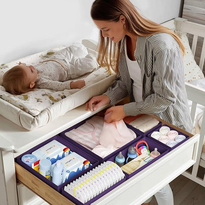 DIMJ Drawer Organizer Clothes