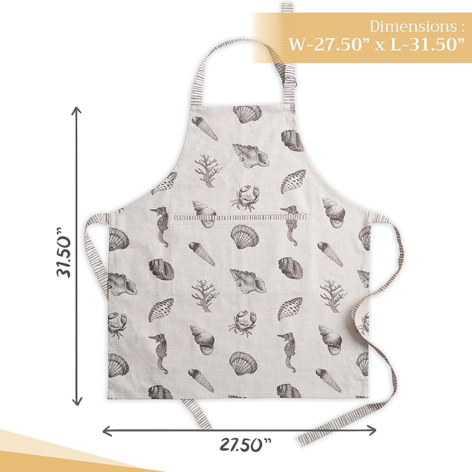 Maison d' Hermine 100% Cotton Apron