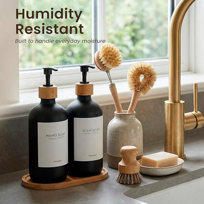 MaisoNovo Glass Dish Soap Dispenser