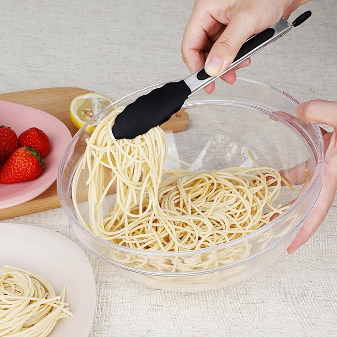 Hotec Mini Silicone Kitchen Tongs
