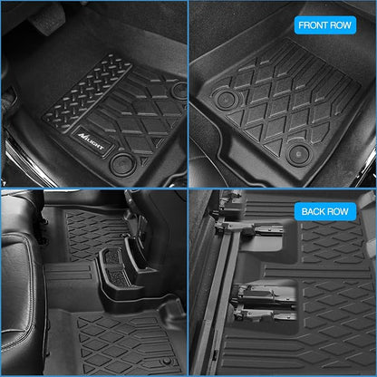 Nilight TPE Floor Mats for Honda Accord Sedans 2013 2014 2015 2016 2017, All Weather Custom Fit Heavy Duty Floor Liners