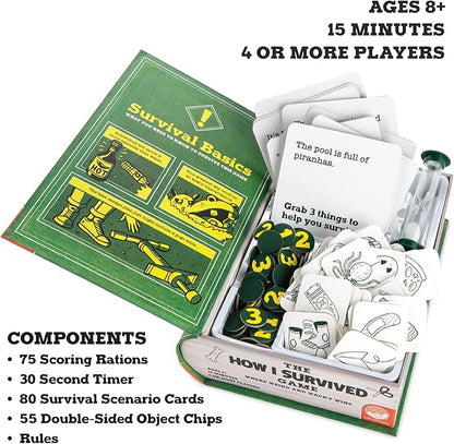 MindWare The How I Survived Card Game Hilarious for Kids & Adults Laugh til You Cry, Super Funny Kid-Humor Gift for Boys & Girls Ages 8+