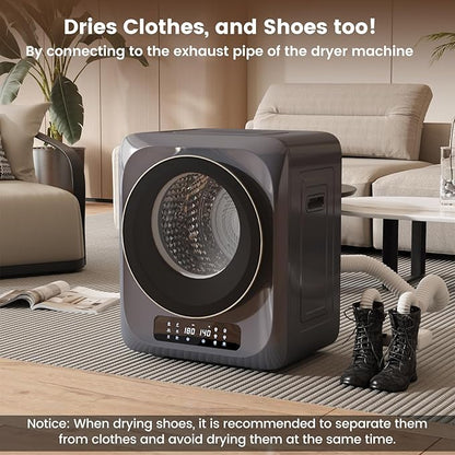 VCJ Portable Dryer for Laundry, 12lbs Clothes Dryer