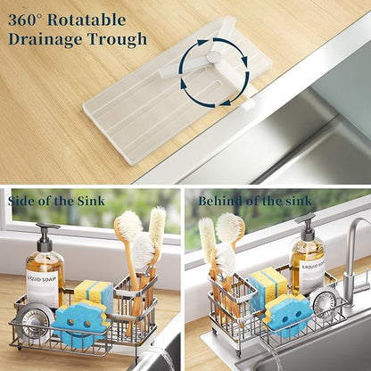 Consumest Sponge Holder for Kitchen Sink