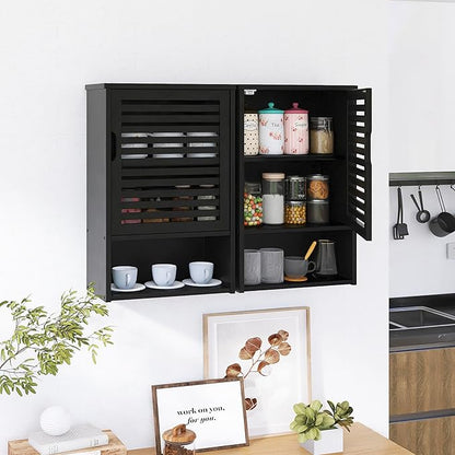 HITNET Bathroom Storage Cabinet Wall Mounted, Hanging Medicine Cabinet