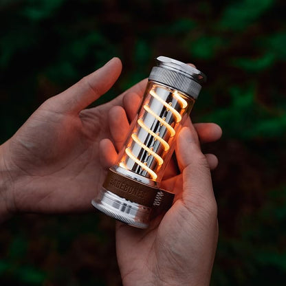 Barebones Edison Light Stick ??Aluminum, USB Rechargeable LED Lantern and Flashlight with 7 Modes, 40+ Hour Run Time, Camping Essentials with Magnetic Base