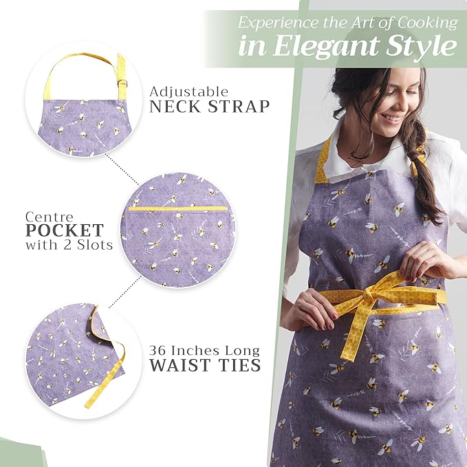 Maison d' Hermine 100% Cotton Apron