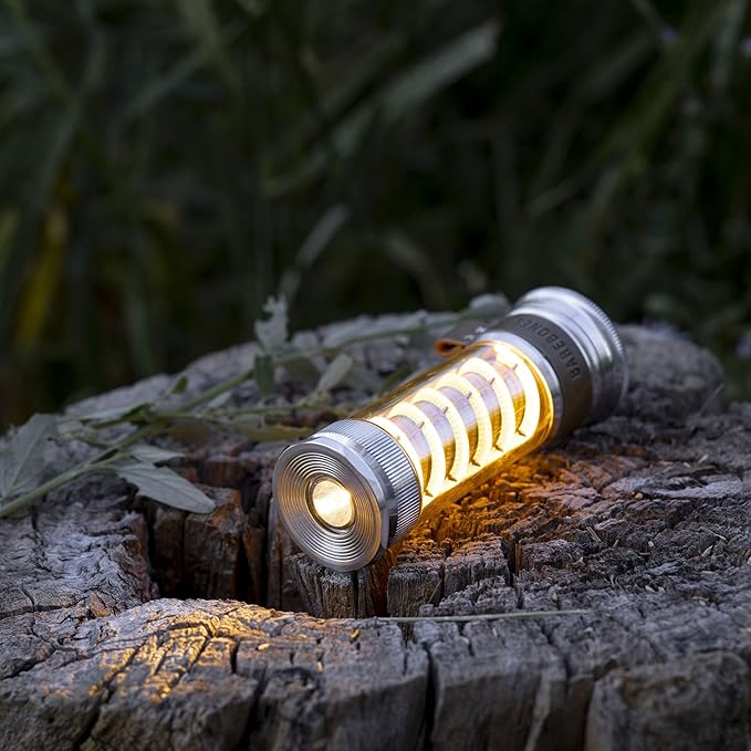 Barebones Edison Light Stick ??Aluminum, USB Rechargeable LED Lantern and Flashlight with 7 Modes, 40+ Hour Run Time, Camping Essentials with Magnetic Base