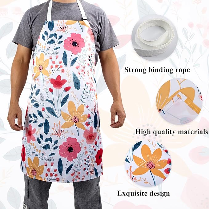 6 Pcs Kitchen Stuff Accessories, Kitchen Oven Mitts and Pot Holders Sets