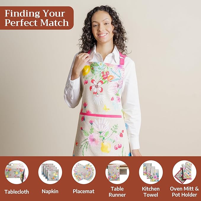 Maison d' Hermine 100% Cotton Apron