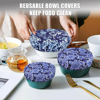 wegreeco Elastic Reusable Bowl Covers