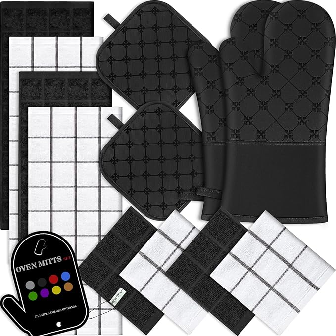 Oven Mitts Kitchen Towels Dishcloths