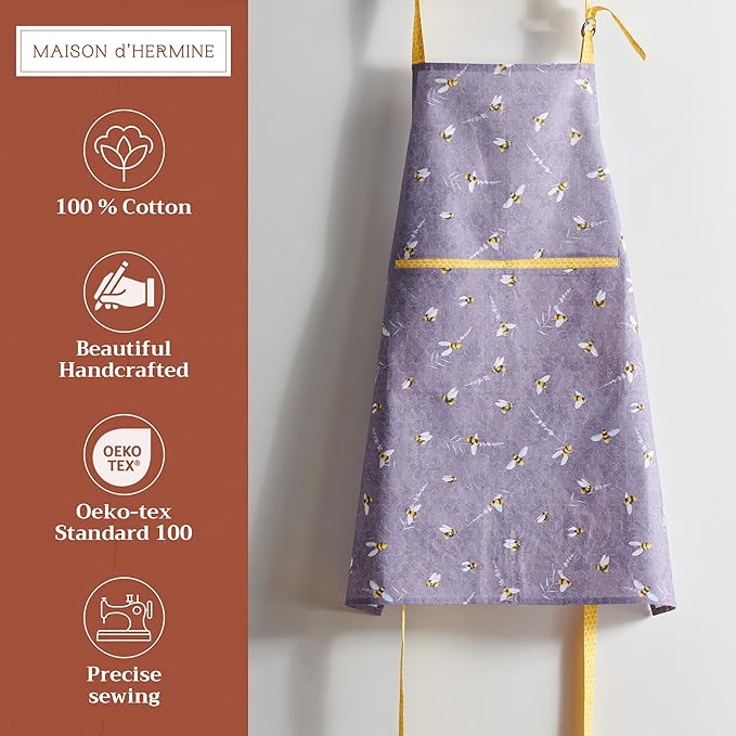 Maison d' Hermine 100% Cotton Apron