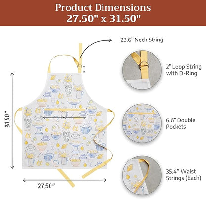 Maison d' Hermine 100% Cotton Apron