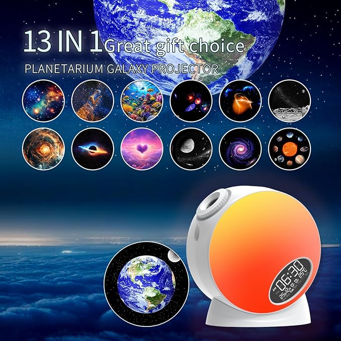 Galaxy Projector, Flevo Star Projector, Bedroom Night Light