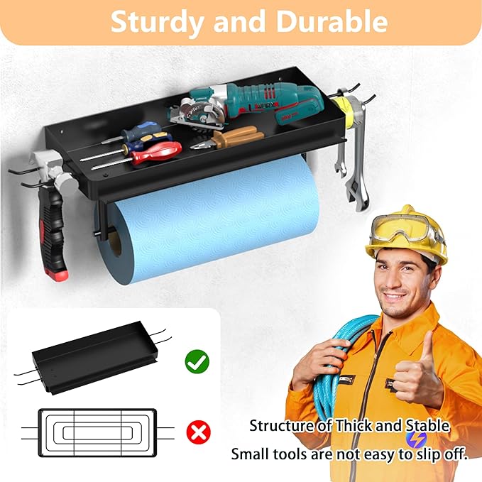 SUNTECH Garage Paper Towel Holder
