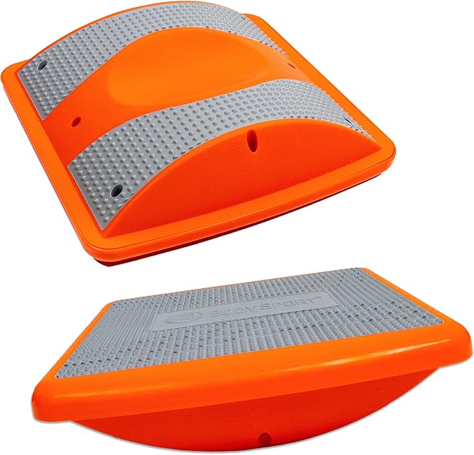 Body Sport Rocker Board for Balance Training, Standing Desk, Physical Therapy &