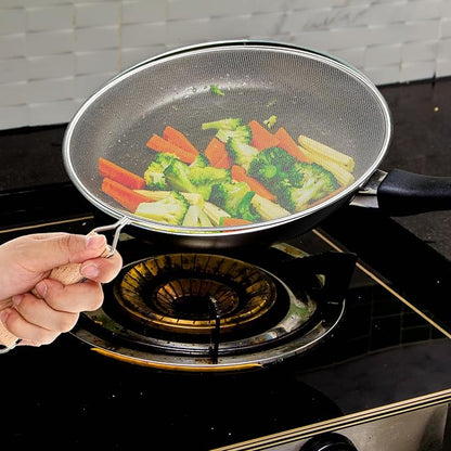 8.3Inch Grease Splatter Screen, Stainless Steel Splatter Screen