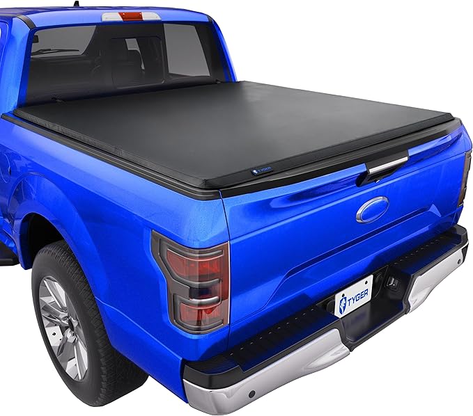 Tyger Auto T3 Soft Tri-Fold Truck Bed Tonneau Cover Compatible with 2015-2020 Ford F-150 | Styleside 5.5' Bed | TG-BC3F1041
