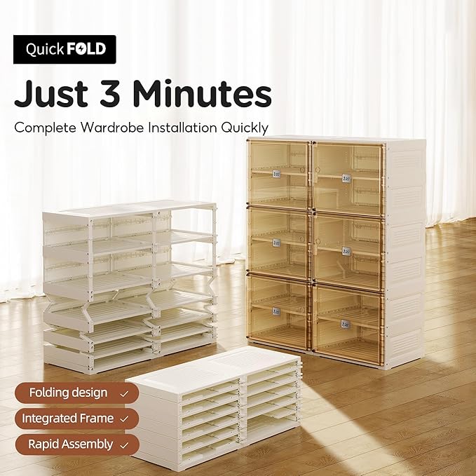 ANTBOX Portable Shoe Rack Organizer