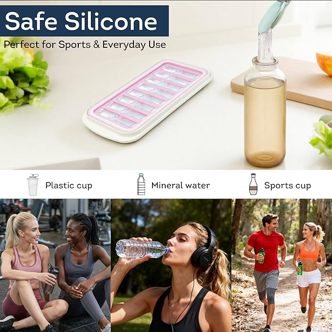 Lily's Home Flexible Silicone Ice Cube Tray
