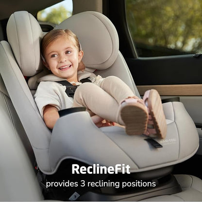 Maxi-Cosi Pria All-in-One Convertible Car Seat, Infant to Toddler Car Seat, Easy-Install Harness, Machine-Washable Cover, 5-100 lbs, Seafaring