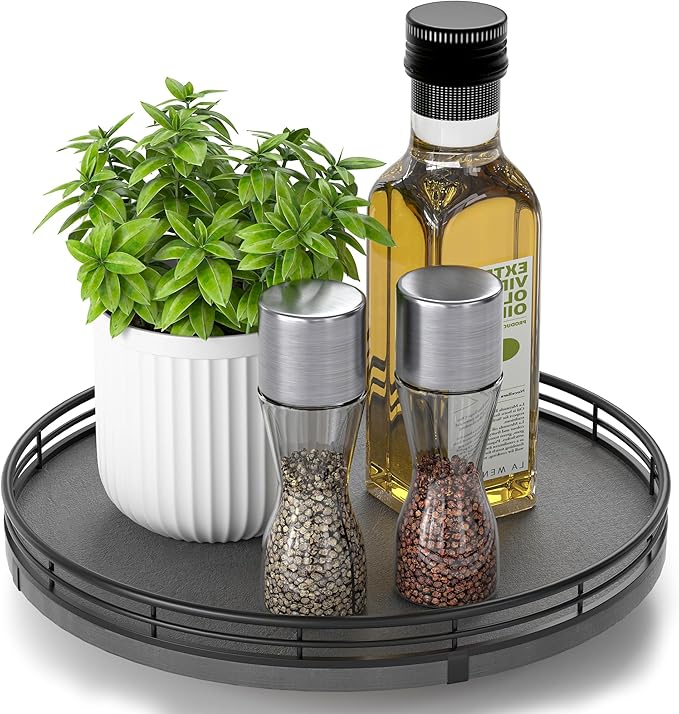 Nature Slate Lazy Susan Turntable