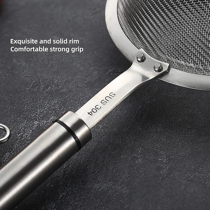 Stainless Steel Fine Mesh Strainers