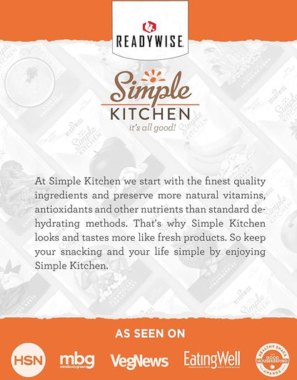 Simple Kitchen Homestyle Pancake Mix ??20 Servings for Family Meal Prep, Gluten Free & Freeze Dried Survival Just Add Water Canned Food, for Camping Meals, Backpacking & Hiking, #10 Can Package