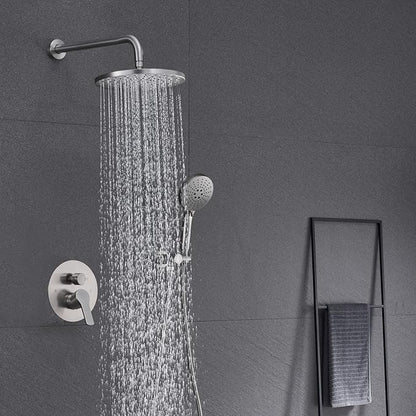 Iriber Shower System Wall Mounted Shower Faucet Mixer Set