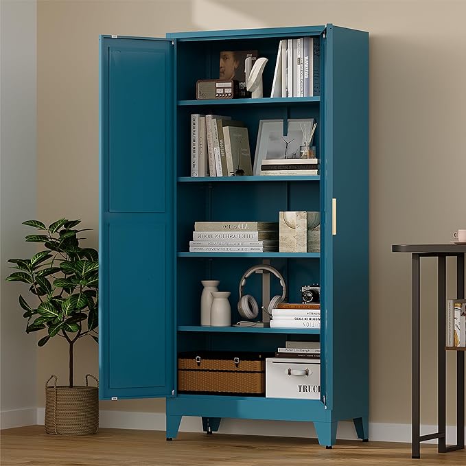 71" Tall Pantry Cabinet, Kitchen Pantry Storage Cabinets