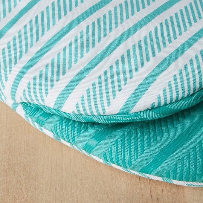 KitchenAid Albany Mini Oven Mitt 2-Pack Set, Aqua Sky