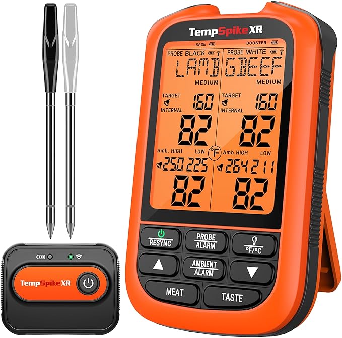 TempPro TempSpike 2000FT Wireless Meat Thermometer Digital