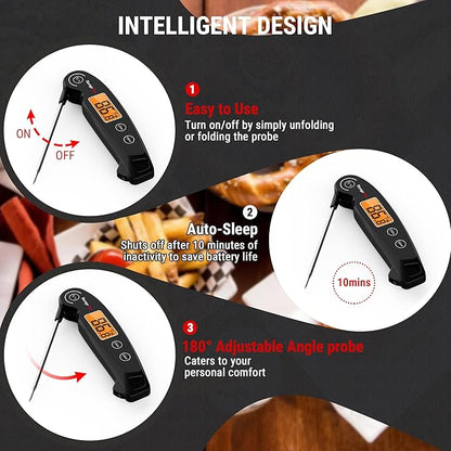 ThermoPro TP605 Instant Read Meat Thermometer