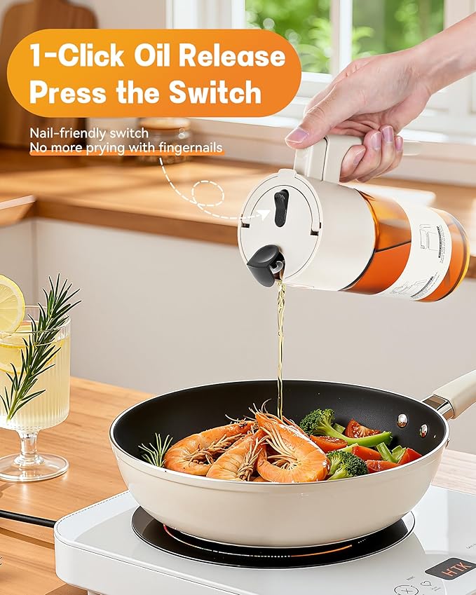 OURCABECUE Upgrade 2 in 1 Oil Sprayer