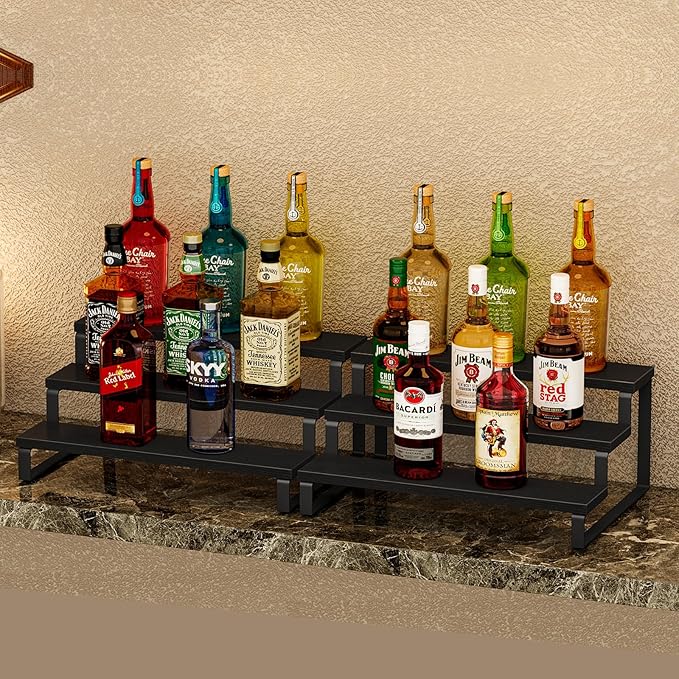 Giikin 3 Tier Spice Rack, Cabinet Organizer Shelf Kitchen Counter Storage