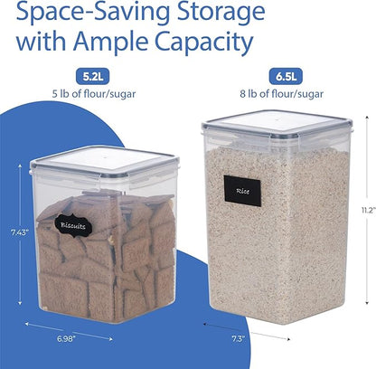 Chef's Path Large Airtight Food Storage Containers