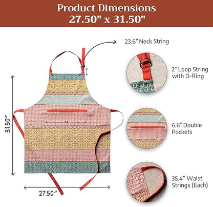 Maison d' Hermine 100% Cotton Apron