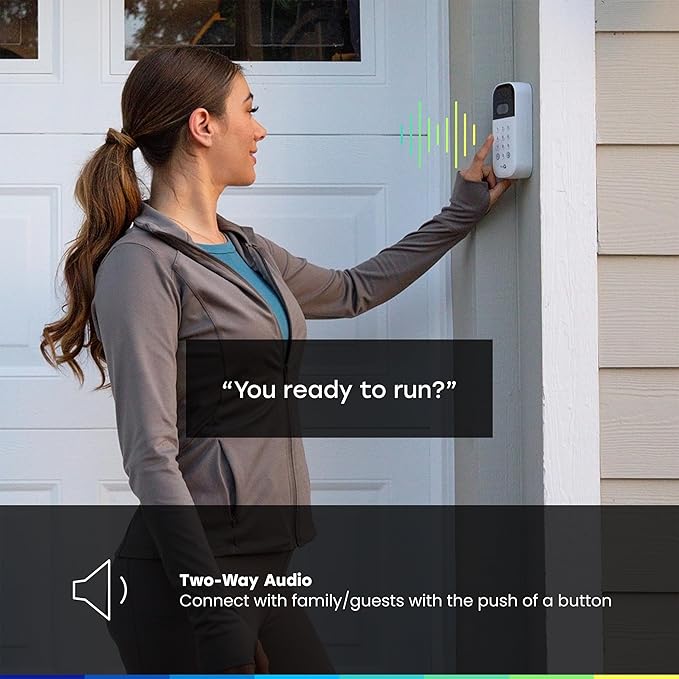 myQ Smart Garage Door Video Keypad