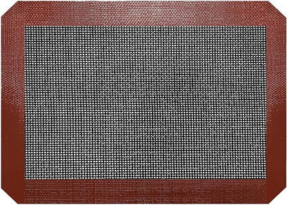 Small Silicone Baking Mats, 11-4/5x8-1/4 Inch Quarter Sheet Size, Non Stick