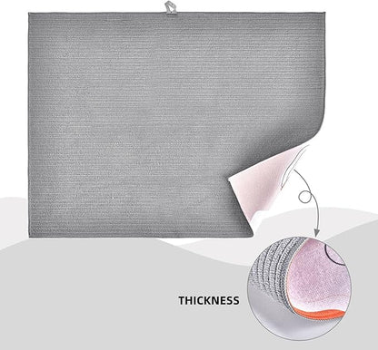Mexican Tilt Dish Drying Mat For Kitchen Counter Absorbent Large Kitchen Fast