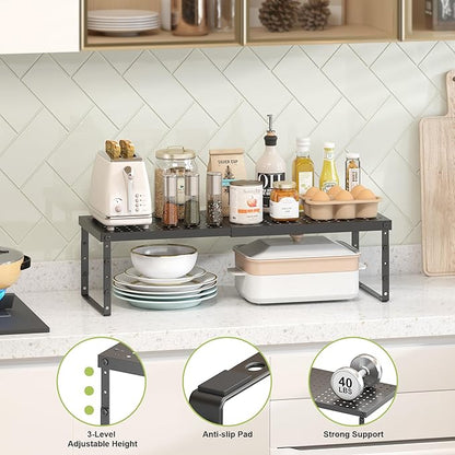RUILALIFE Expandable Cabinet Organizer Shelf