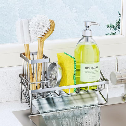 SWTYMIKI Sink Caddy Sponge Holder