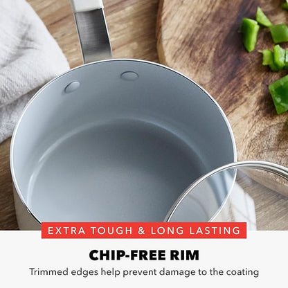 GreenPan x Bobby Flay 2.5QT Nonstick Saucepan